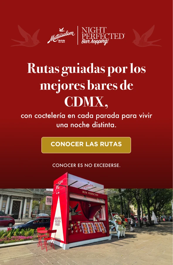 Rutas mejores bares CDMX- Bar Hopping mobil